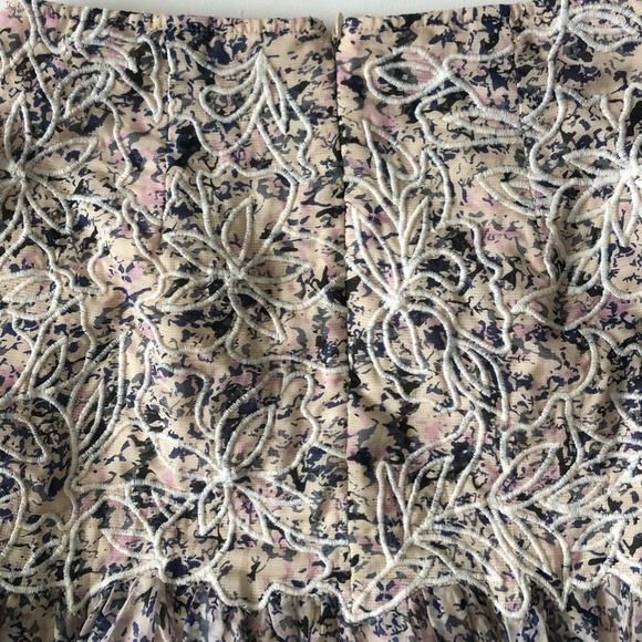 Kobi Halperin Tegan Floral Fit & Flare Skirt Size - Picture 8 of 10